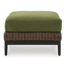  Signature Design by Ashley Horizon Hall P572-814 Ottoman with Cushion IMAGE 3