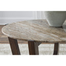  Signature Design by Ashley Tanidore T667-8 Round Cocktail Table IMAGE 5