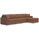  Manufacturer Color_Spice  -- Signature Design by Ashley Modmax Fabric 4 pc Sectional IMAGE 1