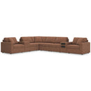  Manufacturer Color_Spice  -- Signature Design by Ashley Modmax Fabric 8 pc Sectional IMAGE 1