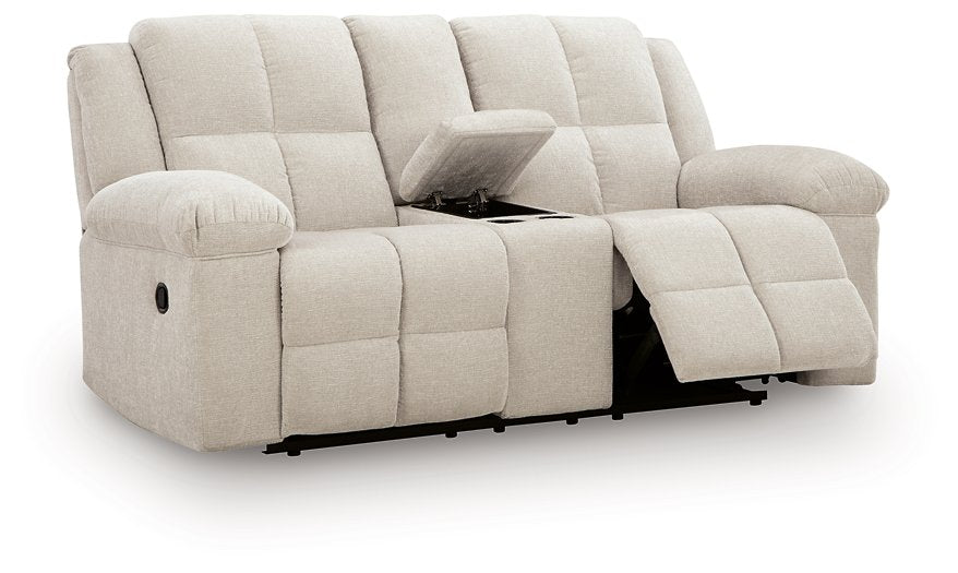 Orlen Reclining Loveseat with Console - Atchison Furniture Company (Atchison, KS)