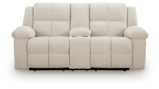Orlen Reclining Loveseat with Console - Atchison Furniture Company (Atchison, KS)