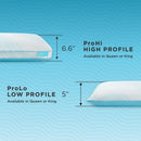  Tempur-Pedic Tempur-Pedic Breeze ProHi 2.0 Pillow (Queen) IMAGE 3