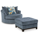  Manufacturer Color_Navy  -- Maxon Place Stationary Fabric Chair with Ottoman IMAGE 1