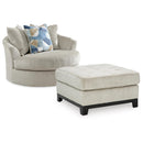  Manufacturer Color_Stone  -- Maxon Place 33004U1 Oversized Chair and Ottoman IMAGE 1