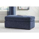 Manufacturer Color_Navy  -- Evansley Stationary Fabric Chair with Ottoman IMAGE 4