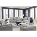  Manufacturer Color_Pewter  -- Evansley 54503U1 Oversized Chair and Ottoman IMAGE 5