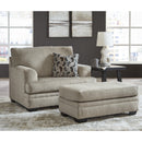  Manufacturer Color_Taupe  -- Stonemeade Stationary Fabric Chair with Ottoman IMAGE 1