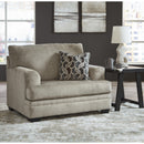  Manufacturer Color_Taupe  -- Stonemeade Stationary Fabric Chair with Ottoman IMAGE 2