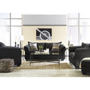  Manufacturer Color_Black -- Signature Design by Ashley Darcy 75008U3 Chair and Ottoman IMAGE 6