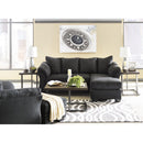  Manufacturer Color_Black -- Signature Design by Ashley Darcy 75008U3 Chair and Ottoman IMAGE 7