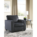  Manufacturer Color_Slate  -- Altari Stationary Fabric Chair with Ottoman IMAGE 2