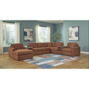 Manufacturer Color_Spice  -- Signature Design by Ashley Modmax Fabric 8 pc Sectional IMAGE 2