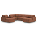  Manufacturer Color_Spice  -- Signature Design by Ashley Modmax Fabric 7 pc Sectional IMAGE 1