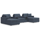  Manufacturer Color_Ink -- Modmax 92121S49 5 pc Double Chaise with Audio Consoles IMAGE 1
