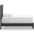  Size_Twin -- Signature Design by Ashley Hollivern Panel Bed IMAGE 3