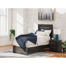  Size_Twin -- Signature Design by Ashley Hollivern Panel Bed IMAGE 6
