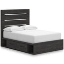  Size_Full -- Signature Design by Ashley Hollivern Panel Bed with Storage IMAGE 1