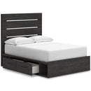  Size_Full -- Signature Design by Ashley Hollivern Panel Bed with Storage IMAGE 2