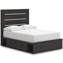  Size_Full -- Signature Design by Ashley Hollivern Panel Bed with Storage IMAGE 1