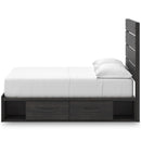 Size_Full -- Signature Design by Ashley Hollivern Panel Bed with Storage IMAGE 5