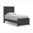  Size_Twin -- Signature Design by Ashley Prendonea Panel Bed IMAGE 1