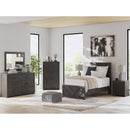  Size_Twin -- Signature Design by Ashley Prendonea Panel Bed IMAGE 9