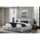  Size_Queen -- Signature Design by Ashley Grendusk Upholstered Platform Bed IMAGE 3
