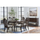  Signature Design by Ashley Lavinton D764-01 Dining Upholstered Side Chair IMAGE 6