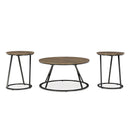  Signature Design by Ashley Cassbryn T152-13 Occasional Table Set IMAGE 2