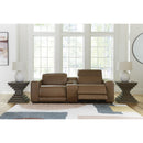  Signature Design by Ashley Magic Man PCU10700S3 2 pc Power Reclining Sectional Loveseat with Console IMAGE 2