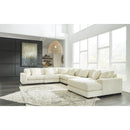  Manufacturer Color_Ivory -- Signature Design by Ashley Lindyn Fabric 6 pc Sectional IMAGE 2