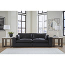  Manufacturer Color_Black  -- Emilia 30902S1 2 pc Sectional Loveseat IMAGE 2
