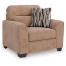  Manufacturer Color_Mocha  -- Olten Stationary Fabric Chair IMAGE 1