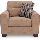 Manufacturer Color_Mocha  -- Olten Stationary Fabric Chair IMAGE 2