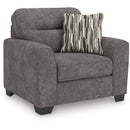  Manufacturer Color_Graphite  -- Olten 3130523 Chair and a Half IMAGE 1