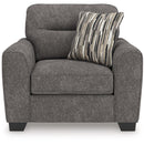  Manufacturer Color_Graphite  -- Olten 3130523 Chair and a Half IMAGE 2