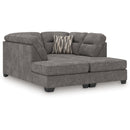  Manufacturer Color_Graphite  -- Olten 31305S3 2 pc Super Chaise IMAGE 1