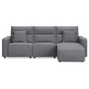  Signature Design by Ashley Modmax 65906S22 3 pc Reclining Sofa Chaise IMAGE 1