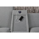  Manufacturer Color_Salt and Pepper  -- Signature Design by Ashley ModMax II Reclining Fabric 6 pc Sectional IMAGE 5