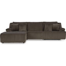  Manufacturer Color_Chocolate -- Signature Design by Ashley Top Tier Reclining Fabric Sofa IMAGE 1
