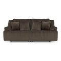  Manufacturer Color_Chocolate -- Signature Design by Ashley Top Tier Reclining Fabric Loveseat IMAGE 1
