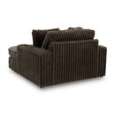  Manufacturer Color_Chocolate  -- Midnight-Madness 9810415 Oversized Chaise IMAGE 3