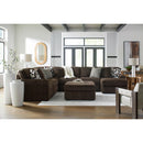  Manufacturer Color_Chocolate -- Signature Design by Ashley Midnight-Madness 98104S3 4 pc Sectional with Chaise IMAGE 7