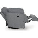  Manufacturer Color_Salt and Pepper  -- Signature Design by Ashley Alainmont Next Gen Nuvella Power Swivel Fabric Recliner IMAGE 6