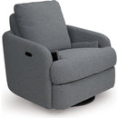  Manufacturer Color_Salt and Pepper  -- Signature Design by Ashley Alainmont Next Gen Nuvella Power Swivel Fabric Recliner IMAGE 8