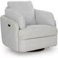  Manufacturer Color_Stone -- Alainmont Next-Gen Nuvella A3000739 Swivel Power Recliner IMAGE 1