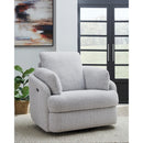  Manufacturer Color_Stone  -- Alainmont Next-Gen Nuvella A3000739 Swivel Power Recliner IMAGE 7