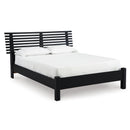  Size_Full  -- Signature Design by Ashley Danziar B1013B19 Full Slat Panel Bed IMAGE 1
