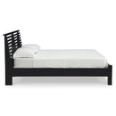  Size_Full  -- Signature Design by Ashley Danziar B1013B19 Full Slat Panel Bed IMAGE 3